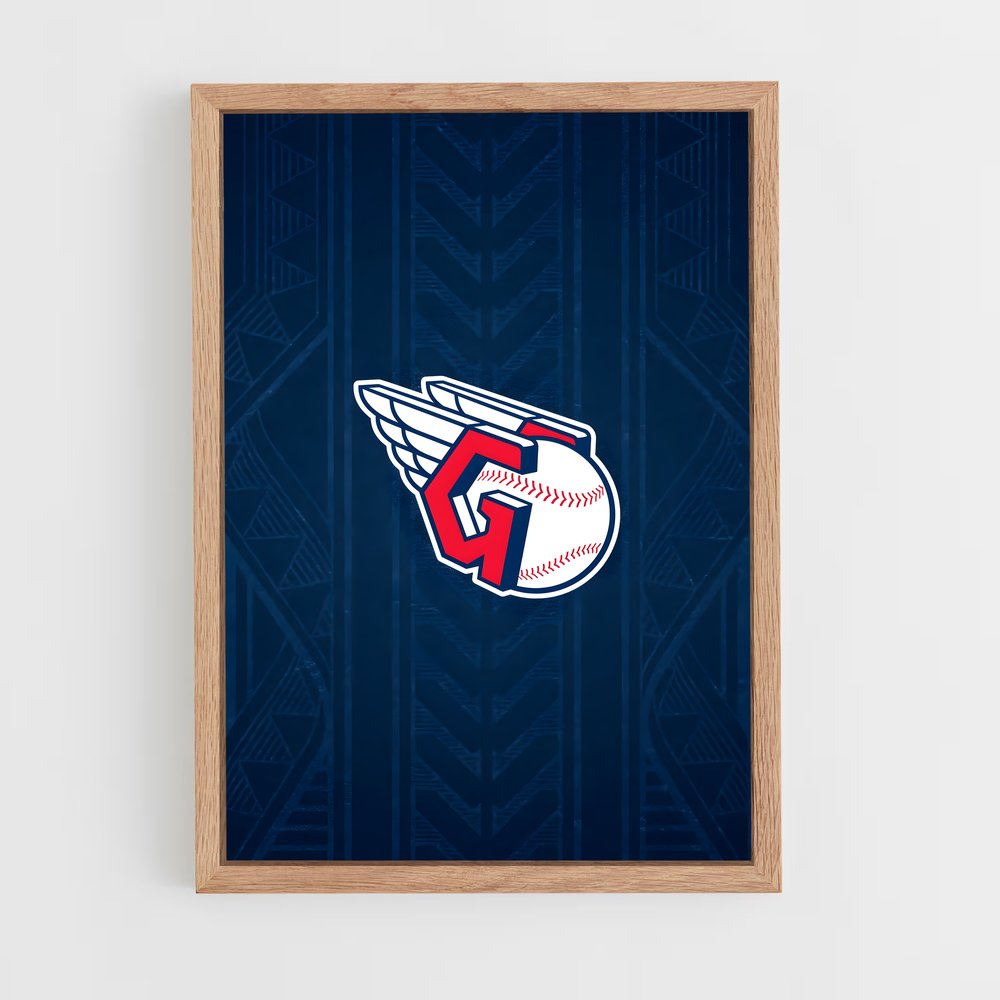 Poster Gardiens de Cleveland – affiche Baseball (vue 4)